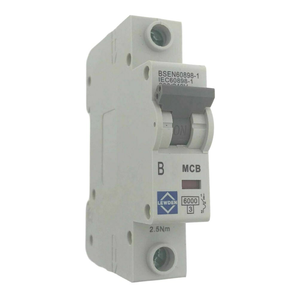 Lewden G06-1B16 Miniature Circuit Breaker MCB - Type B 6kA - 16 amp