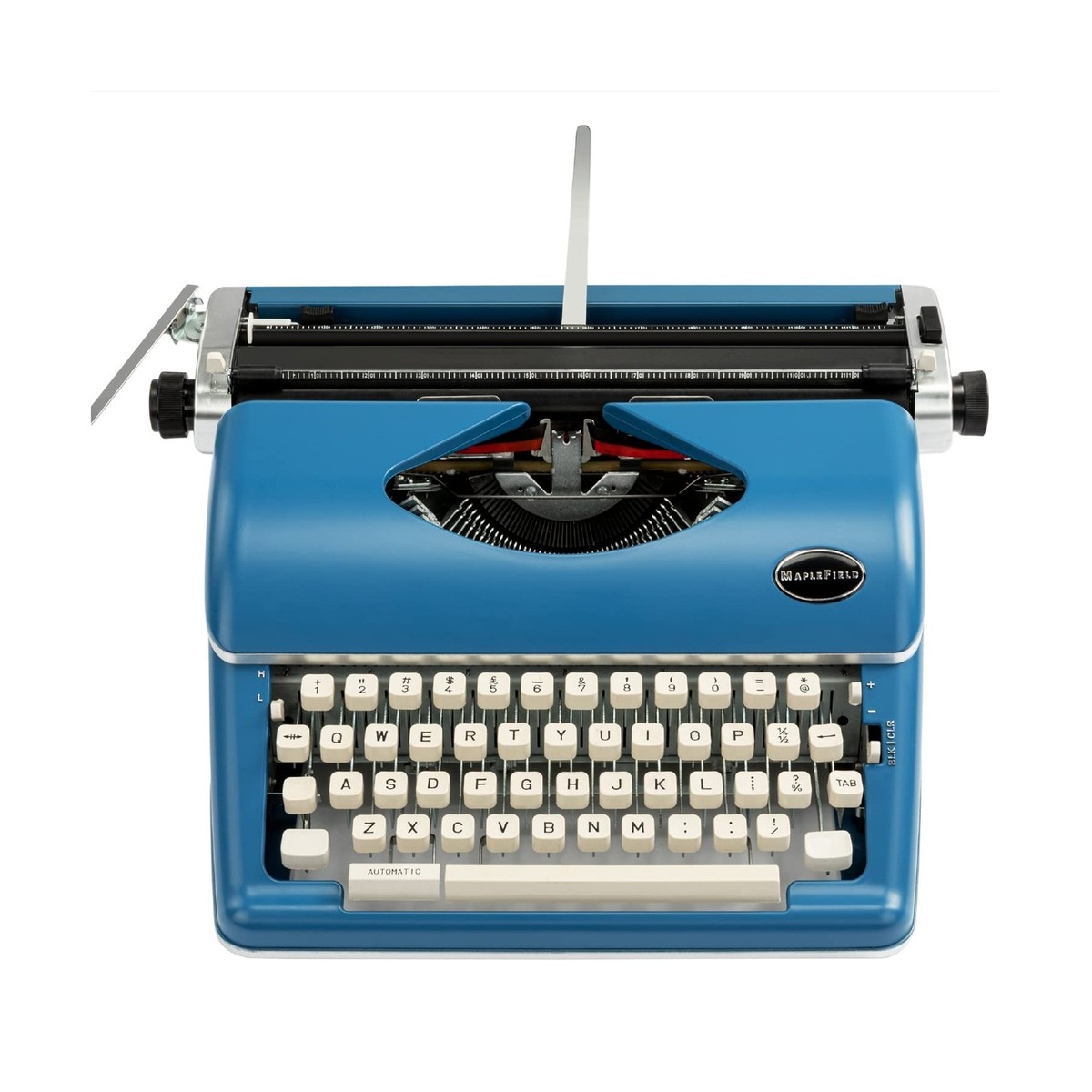 Blue Vintage Typewriter for a Nostalgic Flow - Manual Typewriter