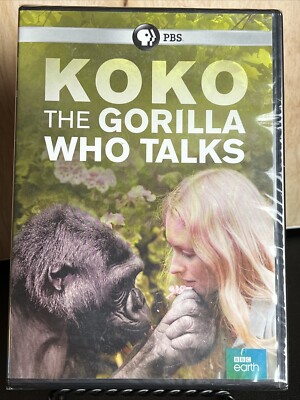 Koko: The Gorilla Who Talks - BBC Earth (DVD, 2015, PBS) New & Sealed | B2G1FREE