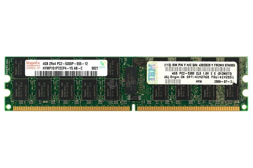 41Y2851 IBM MEMORY 4GB 2RX4 PC2 5300P DDR2 41Y2768 - Picture 2 of 7