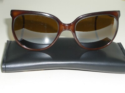 Rare VTG Vuarnet France Nylon Black Square Sunglasses Double Gradient Amber Lens Vintage 1970 main image 4