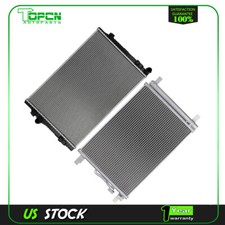 Fits 2015-2017 2018 2019 Volkswagen GTI Radiator & Condenser Cooling Assembly