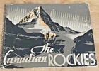 THE CANADIAN ROCKIES by Byron Harmon 18 Hand Colored Vandyck Photogravures VTG