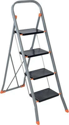 Escalera de taburete FACAL de tinta T4 de acero 4 pasos - Imagen 1 de 2