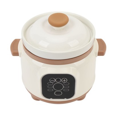 235W Electric Stew Pot 1.8L Capacity Stew Cooker For Soup Porridge Anti Dry SET