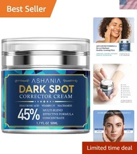 Gentle Dark Spot Treatment Cream for All Skin Types - Targets Melasma & Freckles