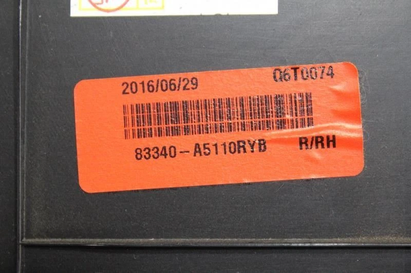 2013 2014 2015 2016 2017 HYUNDAI ELANTRA GT RIGHT REAR DOOR TRIM PANEL HATCHBACK - Image 4 of 4