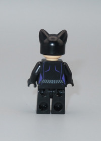 Lego Batman Catwoman minifigure 6858 Catcycle City Chase