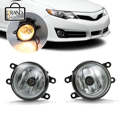 Fog Lights Lamps For 2009-2012 Toyota Camry Yaris Lexus Front Halogen RH&LH Side