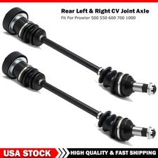 2 Pack Rear Left & Right CV Joint Axles for Arctic Cat Prowler XT 550 4X4 10-14
