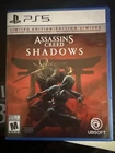 PS5 Assassin's Creed Shadows Limited Edition - Sony PlayStation 5 Mint Disc
