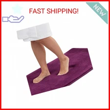 Genteele Memory Foam Bath Mat Non Slip Absorbent Super Cozy Velvet Bathroom Rug 