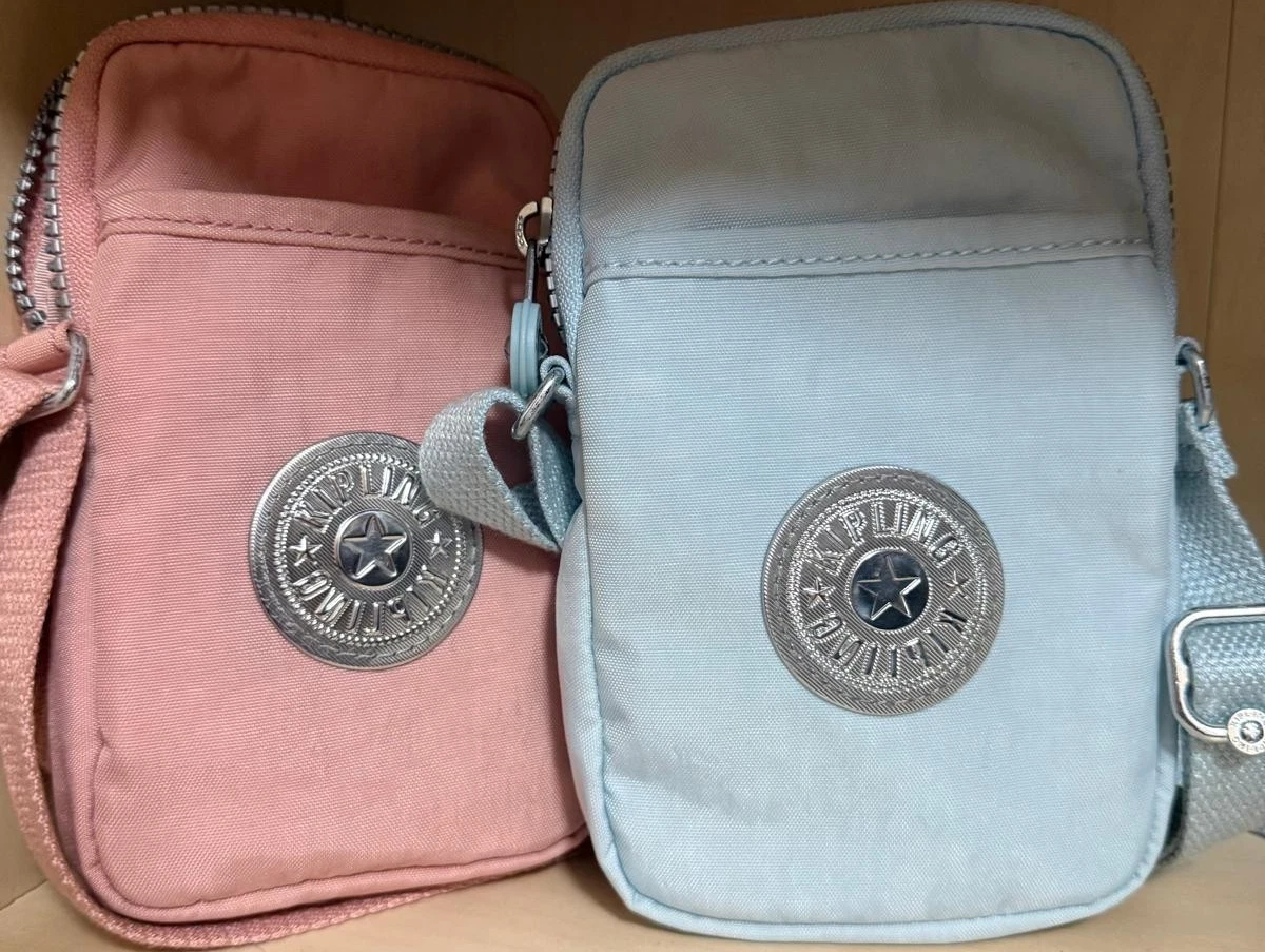 KIPLING “QUEENIE” PALE BLUE MINI BACKPACK WITH COREY GORILLA KEYCHAIN Kipling Backpack Blue Bags & Handbags for Women for sale | eBay main image 3