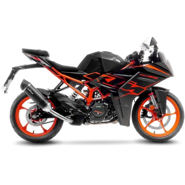 Leovince Auspuffschalldampfer Lv One Evo Kohlenstofffaser Fur Ktm Rc 125 22-23 K-image