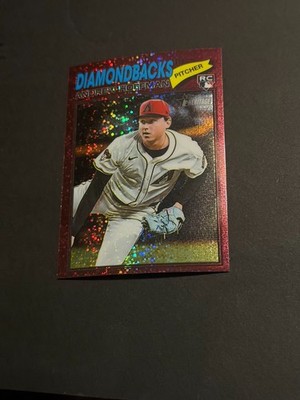 2026 Topps Heritage -Andrew Hoffman #211 Burgundy Sparkle RC