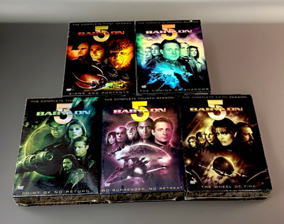SEALED Babylon 5 Complete Seasons 1-5 DVD Box Set TV Series Franchise Collection