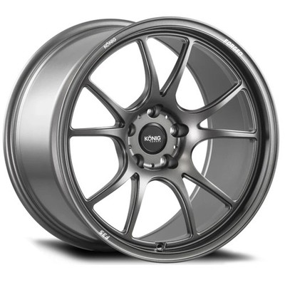 Konig F3S Satin Charcoal | 18x10.5'' +25mm | 5x114.3mm Wheel