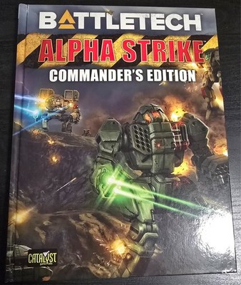 Battletech Alpha Strike Commander's Edition 7th Printing (2025) - New Unused