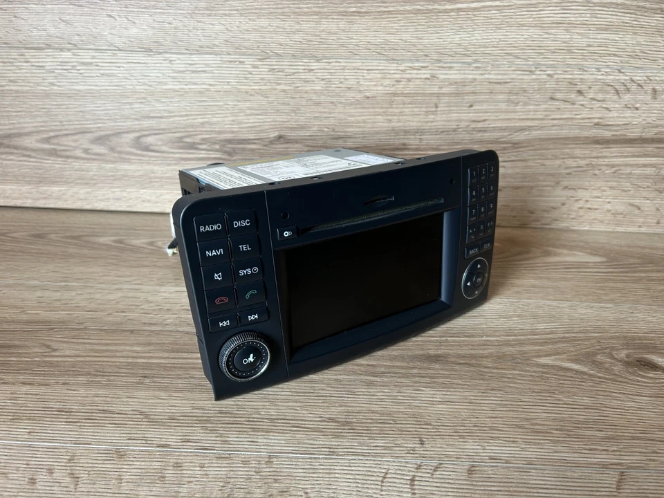 MERCEDES W164 X164 ML350 UNIDADE DE COMANDO RÁDIO DE NAVEGAÇÃO CD OEM 2009_2012 - Imagem 3 de 4