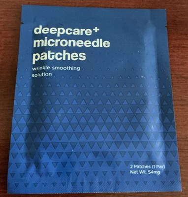 Deepcare Microneedle Eye Patches, Everver Glowup Deep Care Microglow Patches