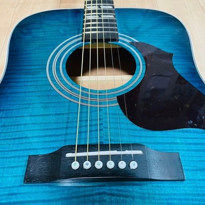 Epiphone Hummingbird artist rare color Used From JAPAN | eBay