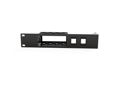 19'' Firewalla Purple Rack Mount - 1U w/2 Keystones (Modular)