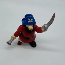 Great Adventures Red Shirt Pirate Ship Captain Action Figure Fisher-Price 1995