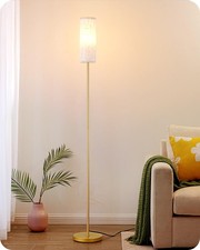 Floor Lamps for Living Room, 63.7in Minimalist Standing Lamp with Foot Pedal ...