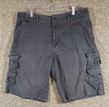 Airwalk Men s Cargo Shorts 38 Charcoal Dark G...