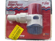Rule 25SA Automatic Bilge Pump 500 GPH Marine 12V DC 3/4" Hose Submersible 25S