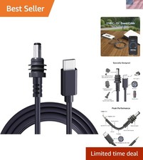 PD 20V USB C to DC Power Cable 1M for Starlink Mini - Plug and Play Convenience