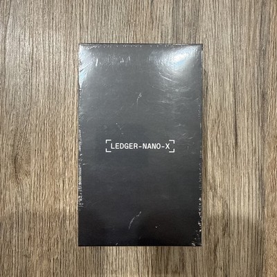Ledger Nano X Cryptocurrency Bluetooth Hardware Wallet New Sealed