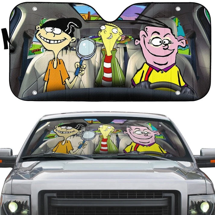 3D Ed Edd n Eddy Custom Car Auto Sunshade