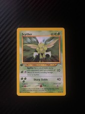 Pokemon Neo Destiny 1st Edition Scyther 55/105 Non-Holo LP Minimal Wear