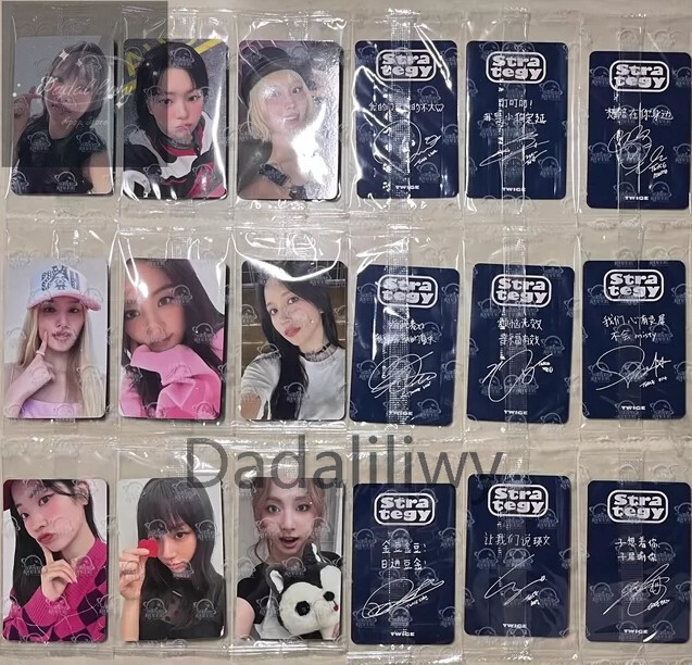 Twice STRATEGY Mini14 Starriver 5.0 Fan Sign Official Benefit