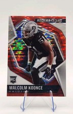 2021 Panini Rookies & Stars Malcolm Koonce #198 Red Pulsar Prizm 