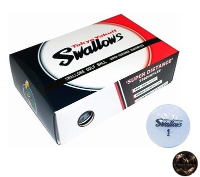 Lezax (LEZAX) Tokyo Yakult Swallows Golf Ball 6 pieces Blue YSBA-3756