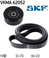 SKF VKMA62052 Keilrippenriemensatz Keilriemen Satz Keilriemensatz FüR Nissan