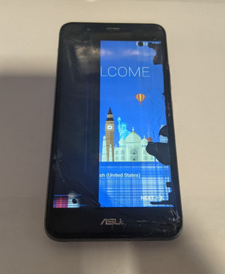 Asus Zenfone 3 Max (X008DC) 16GB- Black - Dual Sim GSM Unlocked - Bad LCD