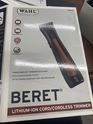 Wahl 8841 Professional Beret Cordless Trimmer NEW(open box)