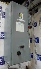 Square D Size 2 Fusible Combination Starter 8538SDG34V02CS 60A 8635SDO1S CS533