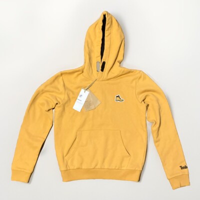 Timberland boys mustard hoodie age 12 UK