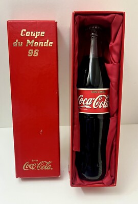 Coca Cola Sammelbox Fußball WM 1998 Limited Series