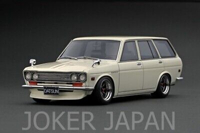Ignition Model IG2220 1/18 Datsun Bluebird (510) Wagon White