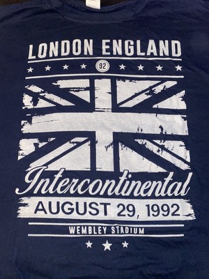 Summerslam 1992 Shirt WWF WWE Bret Hart 