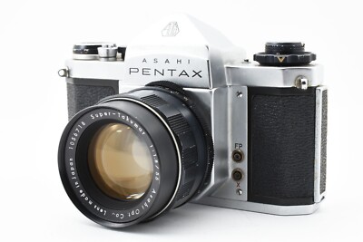 ASAHI PENTAX SV ペンタックス & Takumar 1:1.8 Exc+ Asahi Pentrax SV Film Camera Super Takumar 55mm F/1.8 Early