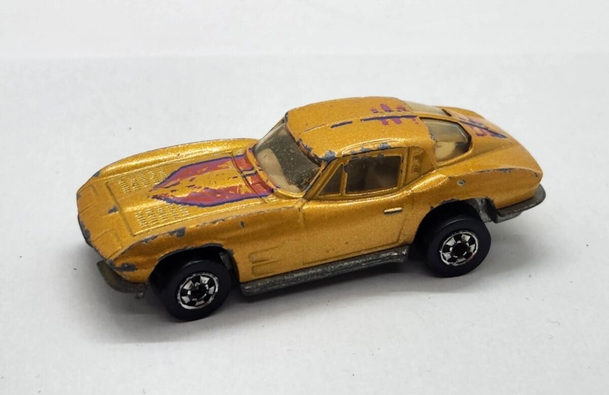 Vintage 1979 Hot Wheels 1963 Corvette Gold Stingray Hi Vintage 1979 Hot Wheels 1963 Corvette Gold Stingray Hi