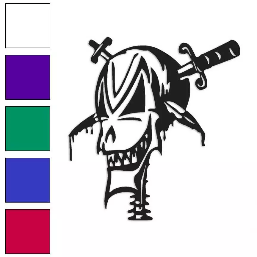 Crossed Swords Drawing' Sticker