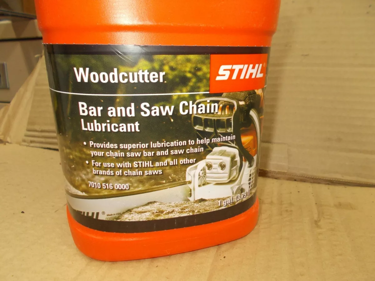 Stihl woodcutter bar and cheap saw chain lubricant