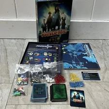 Z-Man Games 2012 Pandemic Board Game 100% Fully Complete Excellent Condition